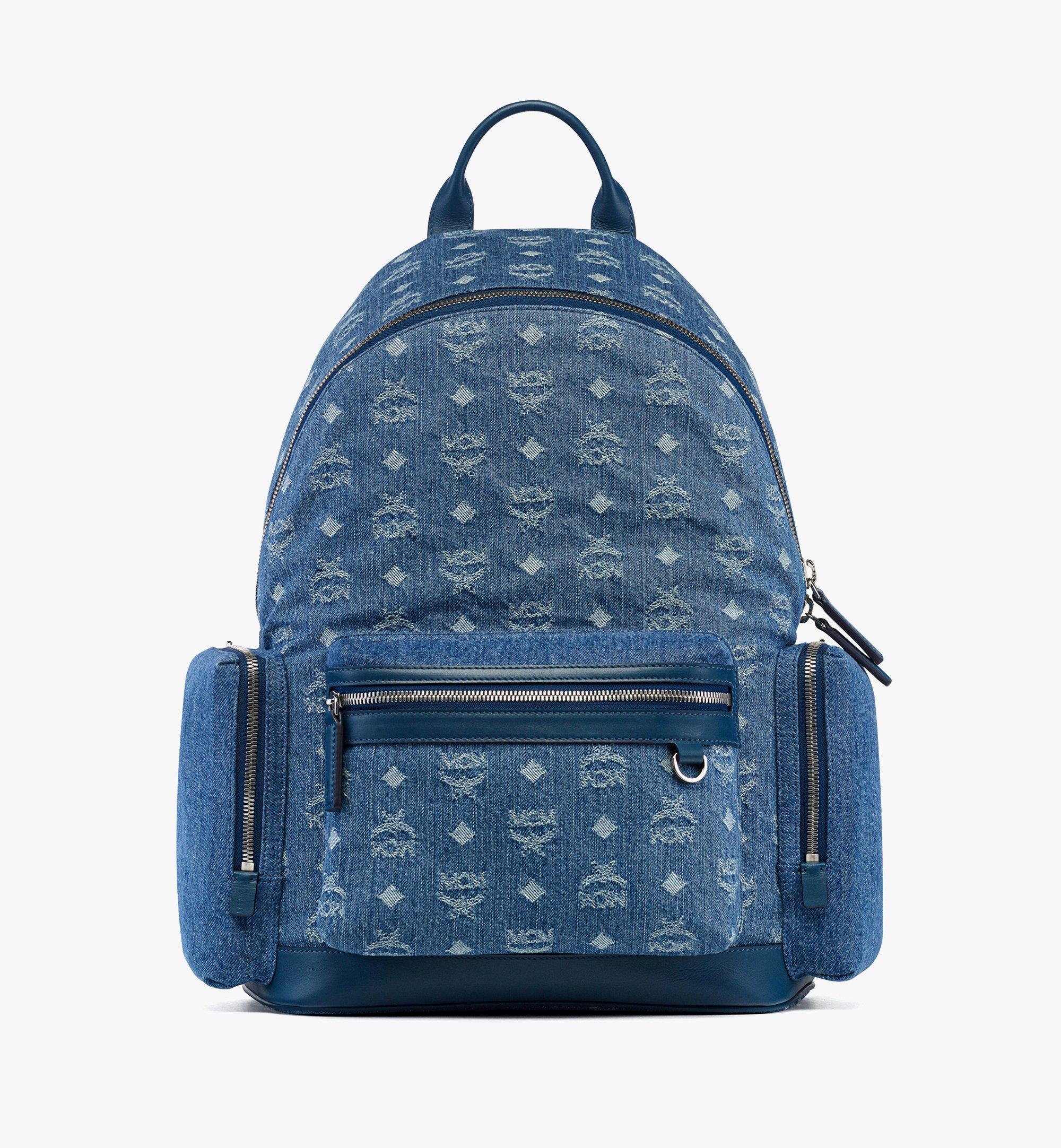 Stark Backpack in Monogram Denim Jacquard 1